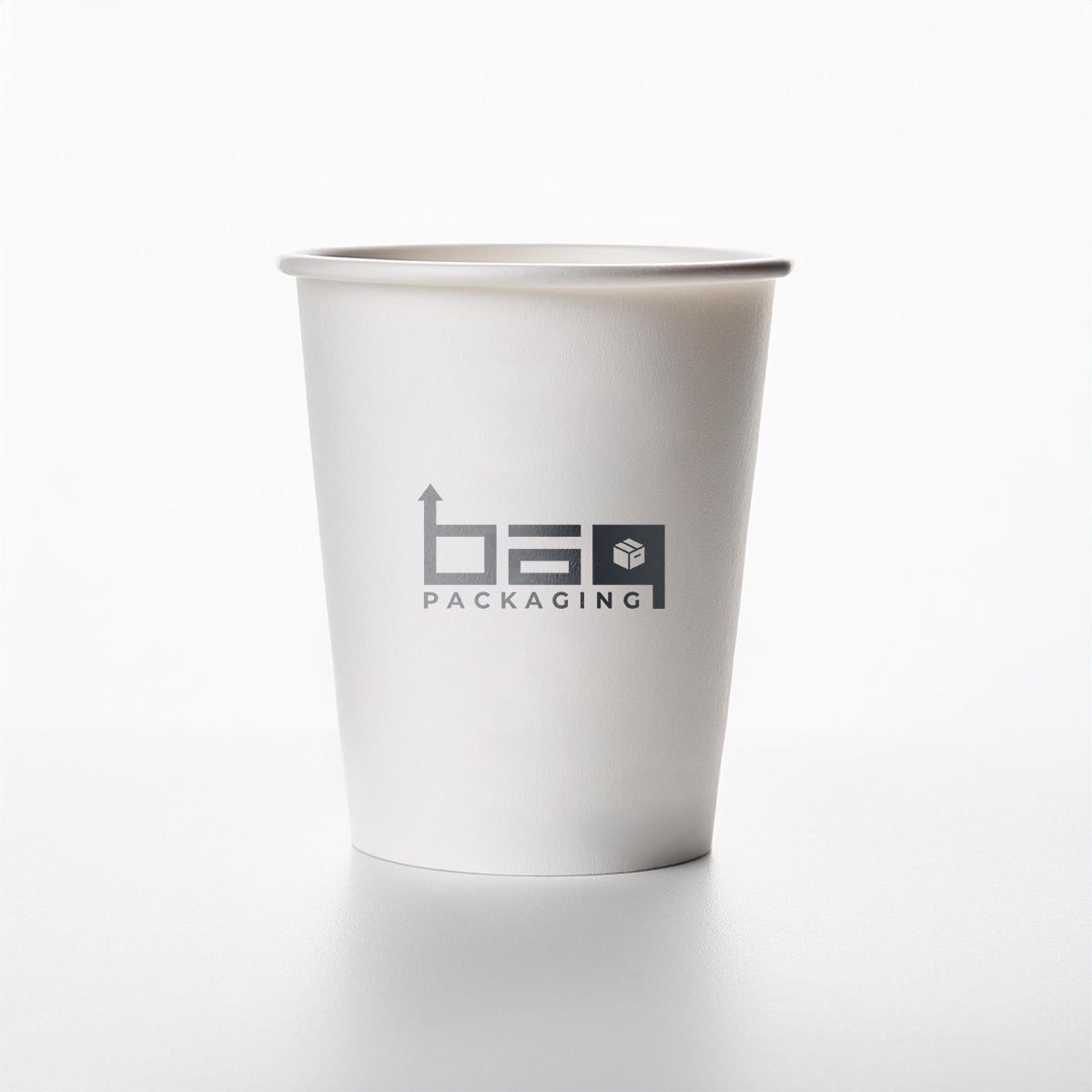Custom 8oz/12oz double wall cups featuring personalised branding, ideal for cafés and takeaways in Birmingham and London