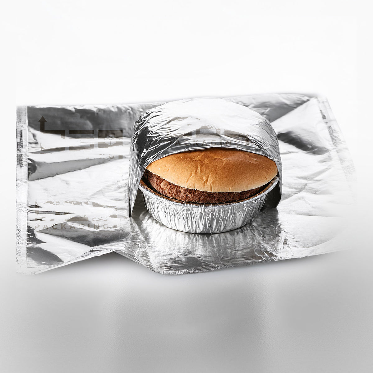 LOGO FOIL BURGER HOT WRAP 30X30CM