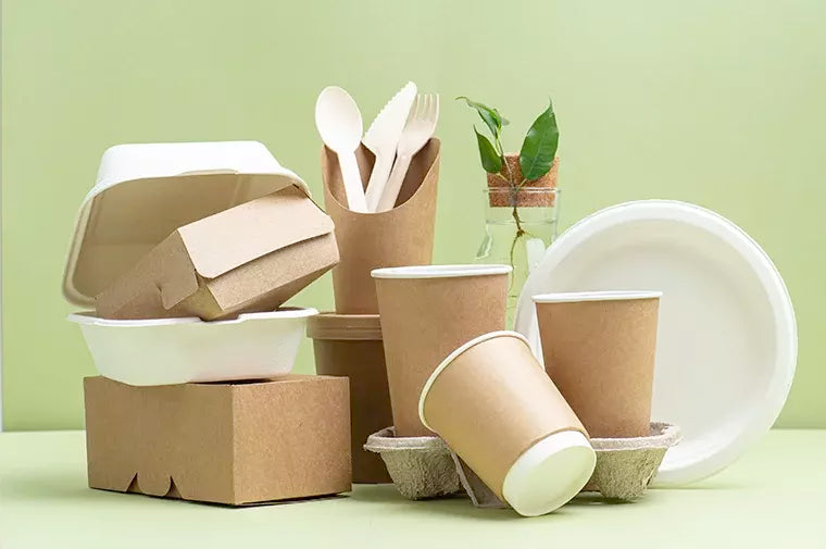 Various innovative and stylish packaging designs for restaurants in Birmingham, including eco-friendly boxes, minimalist designs, and bold colours.