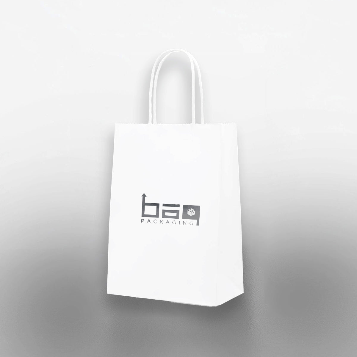 Custom LOGO cord handle bags in small, medium, and large sizes, featuring personalised branding, ideal for retail stores and events across Birmingham, London, and the UK